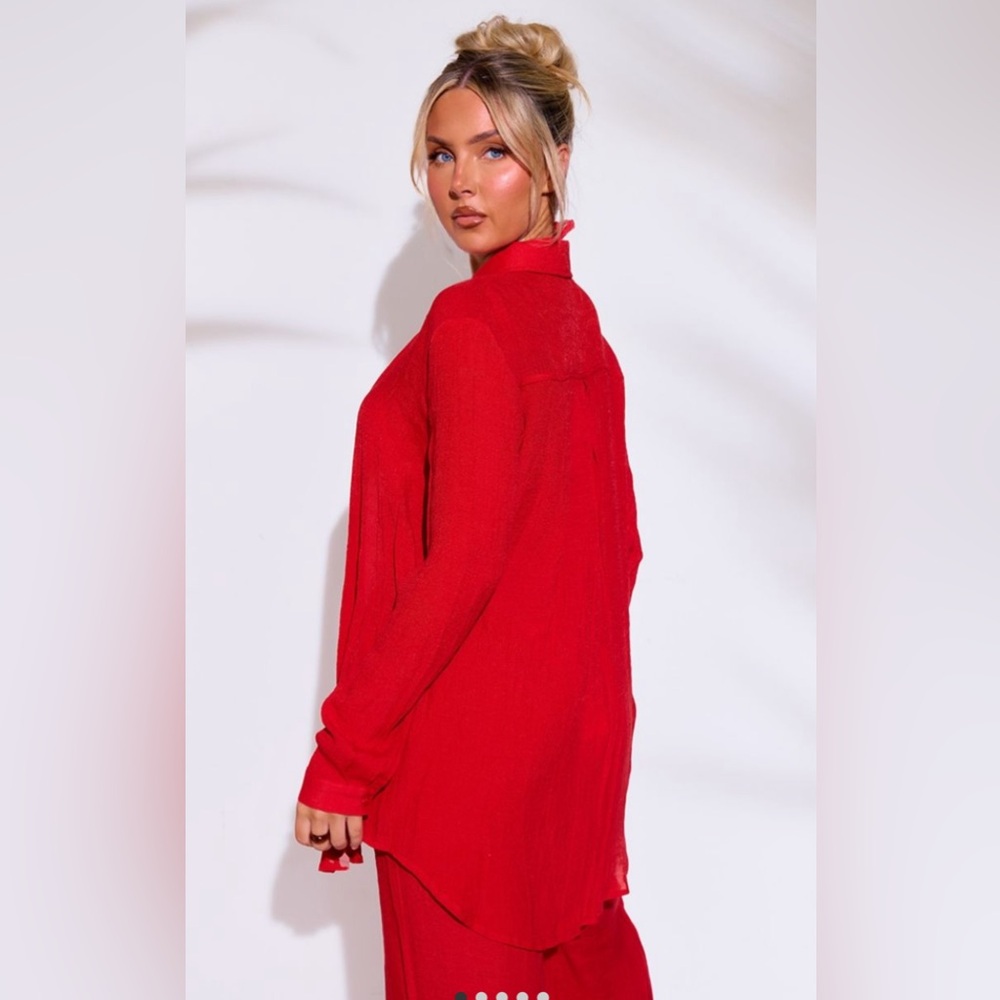 PrettyLittleThing Red Top - Picture 7 of 7